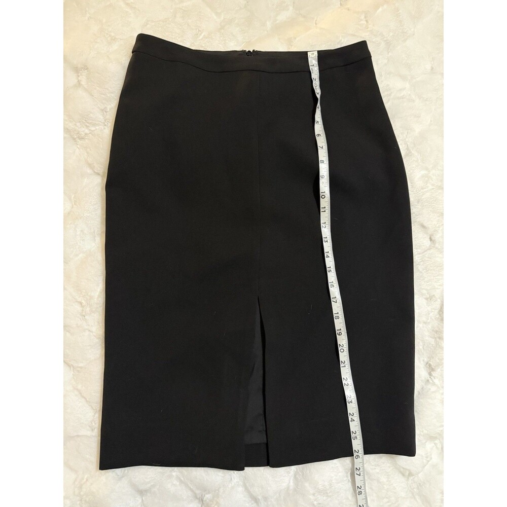 White House Black Market Size 8 All-Season Pencil Skirt Front Slit Knee - $89